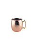 Barrel Copper Mug 40cl/14oz Hammered