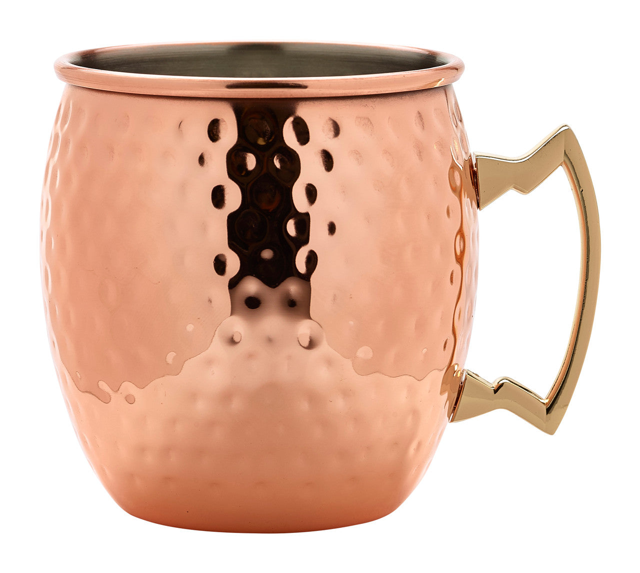 Barrel Copper Mug 55cl/19.25oz Hammered