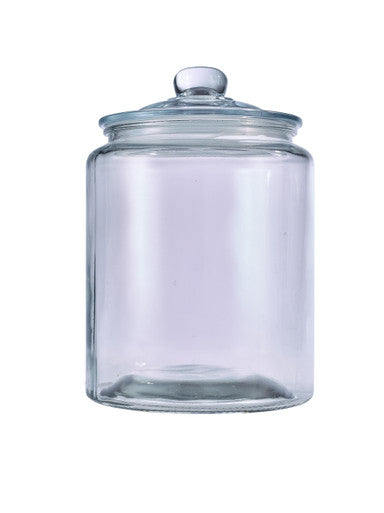GenWare Glass Biscotti Jar 6L 4 Pack