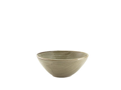 Terra Porcelain Grey Organic Bowl 16.5cm 6 Pack