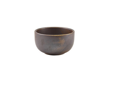 Terra Porcelain Rustic Copper Round Bowl 12.5cm 6 Pack