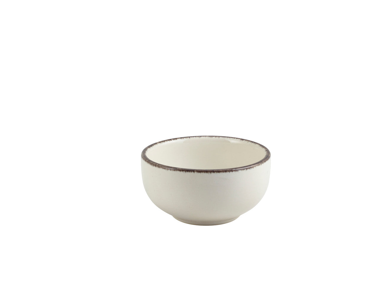 Terra Stoneware Sereno Grey Round Bowl 11.5cm 6 Pack Group Image