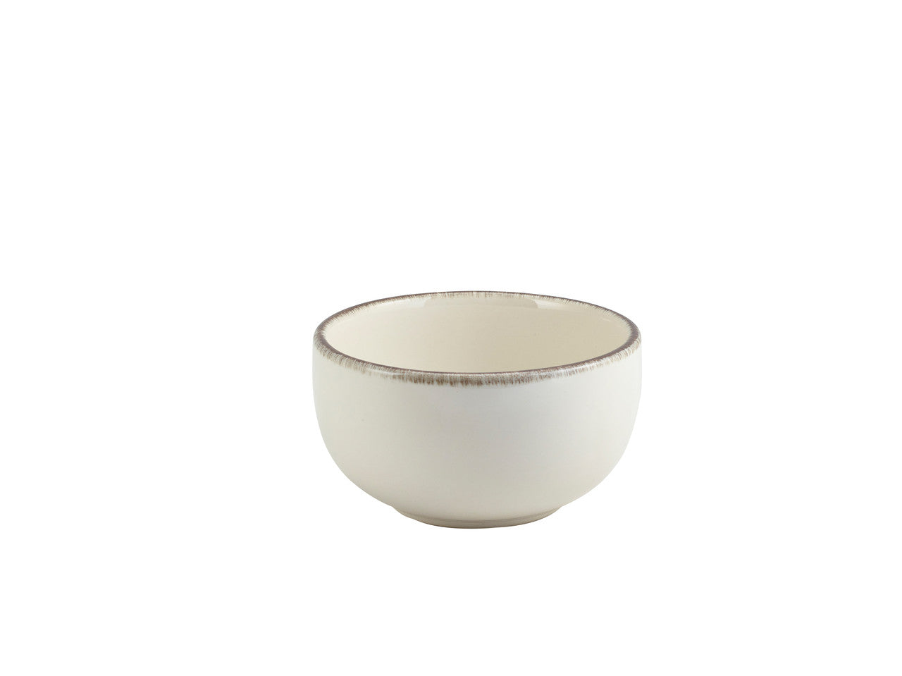 Terra Stoneware Sereno Grey Round Bowl 12.5cm 6 Pack Group Image