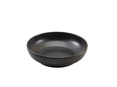 Terra Porcelain Black Coupe Bowl 20cm 6 Pack