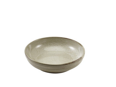 Terra Porcelain Grey Coupe Bowl 23cm 6 Pack