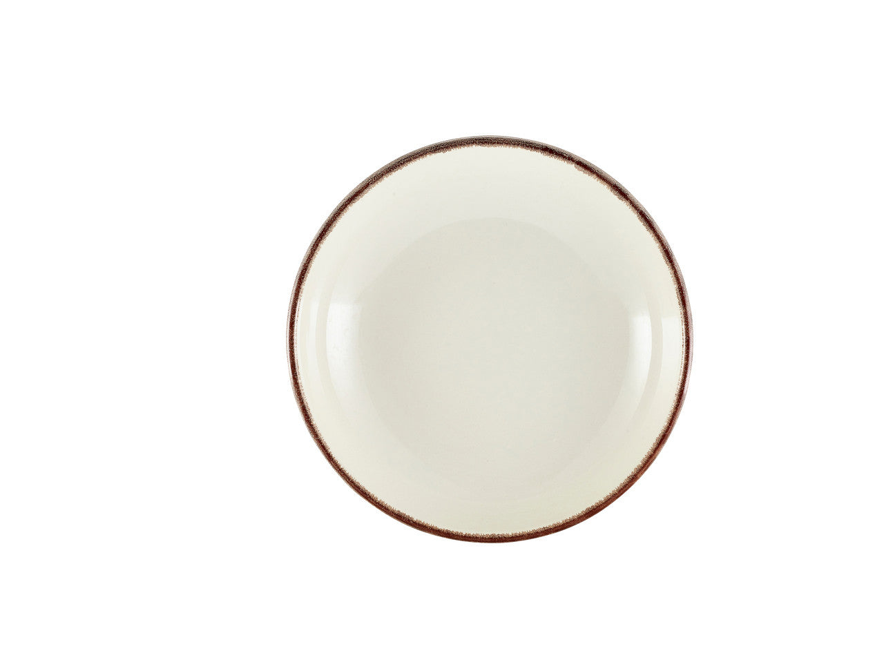 Terra Stoneware Sereno Brown Coupe Bowl 23cm 6 Pack
