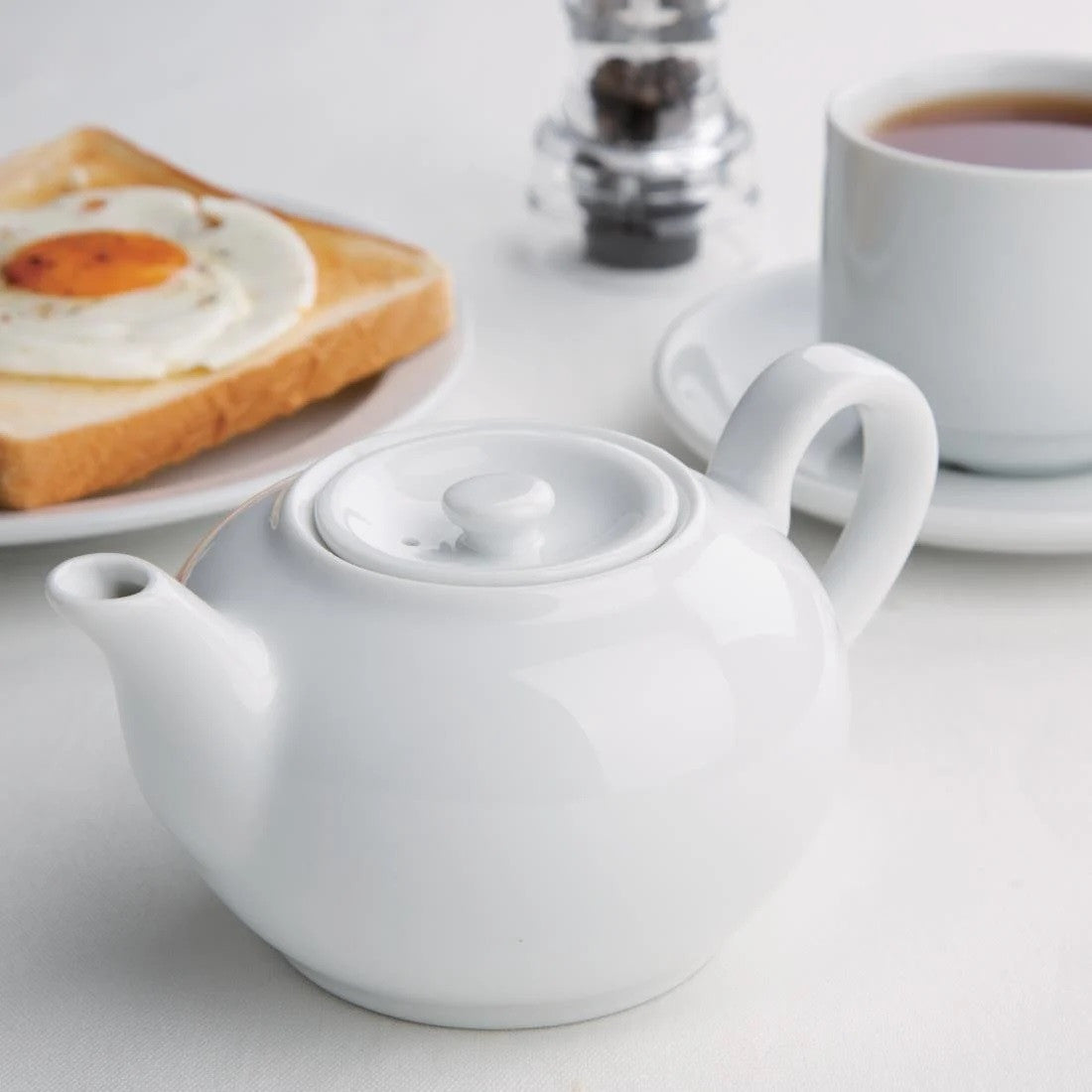 Olympia Whiteware Teapots 426ml