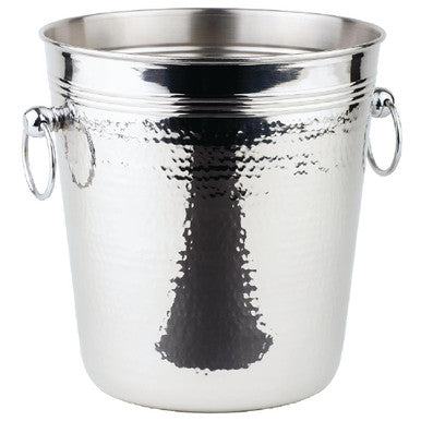 APS Hammered Stainless Steel Wine And Champagne Bucket CB883