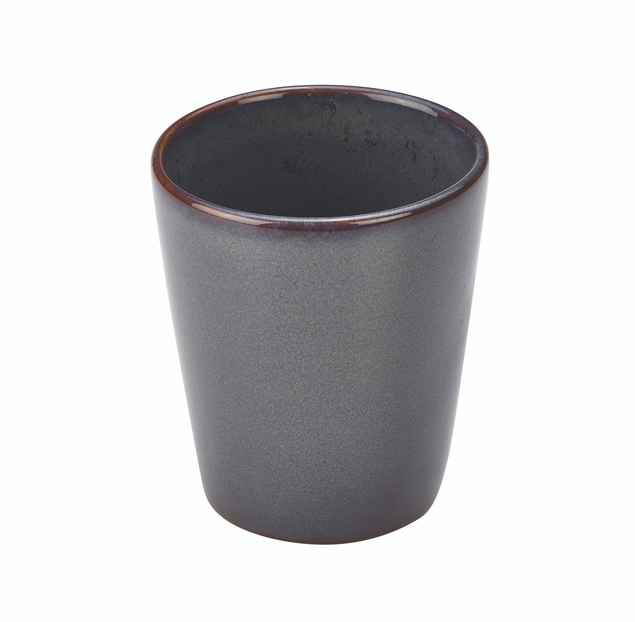 Terra Stoneware Rustic Blue Conical Cup 10cm 6 Pack