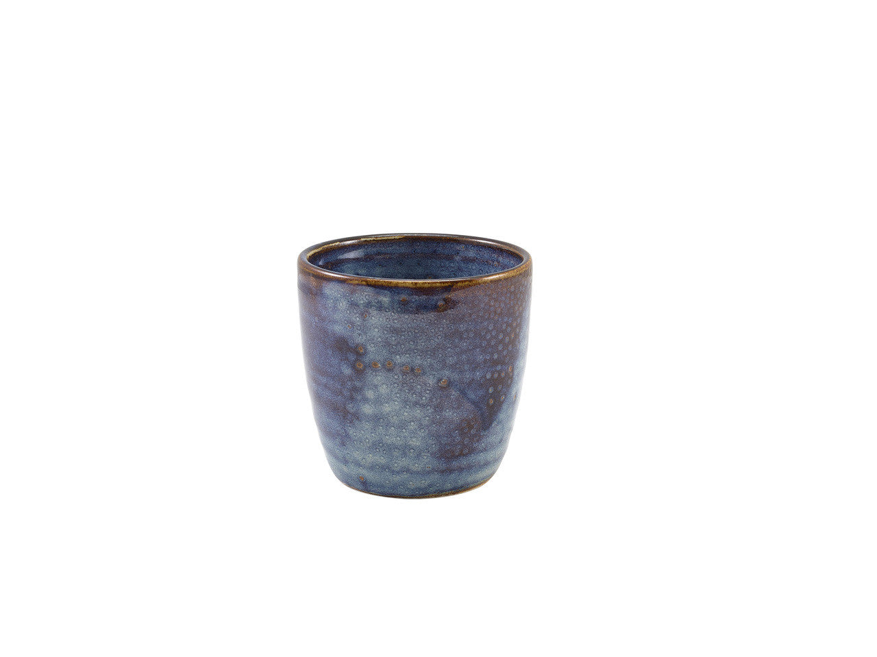 Terra Porcelain Aqua Blue Chip Cup 30cl/10.5oz 6 Pack Group Image