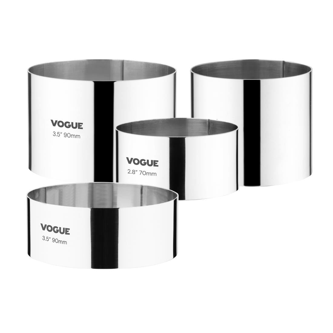 Vogue Mousse Ring in different sizes.