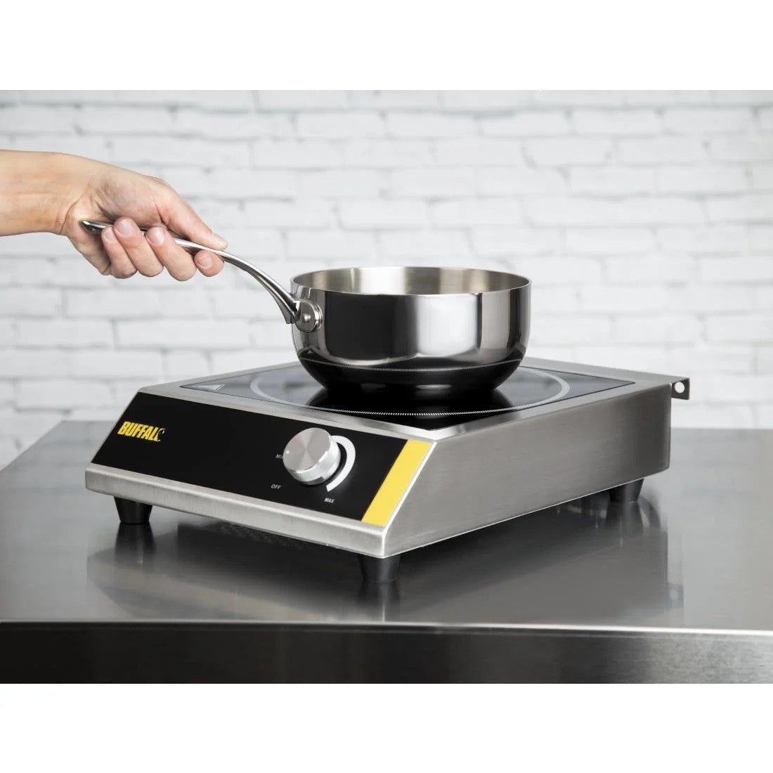 Pan on Buffalo Induction Hob 3KW