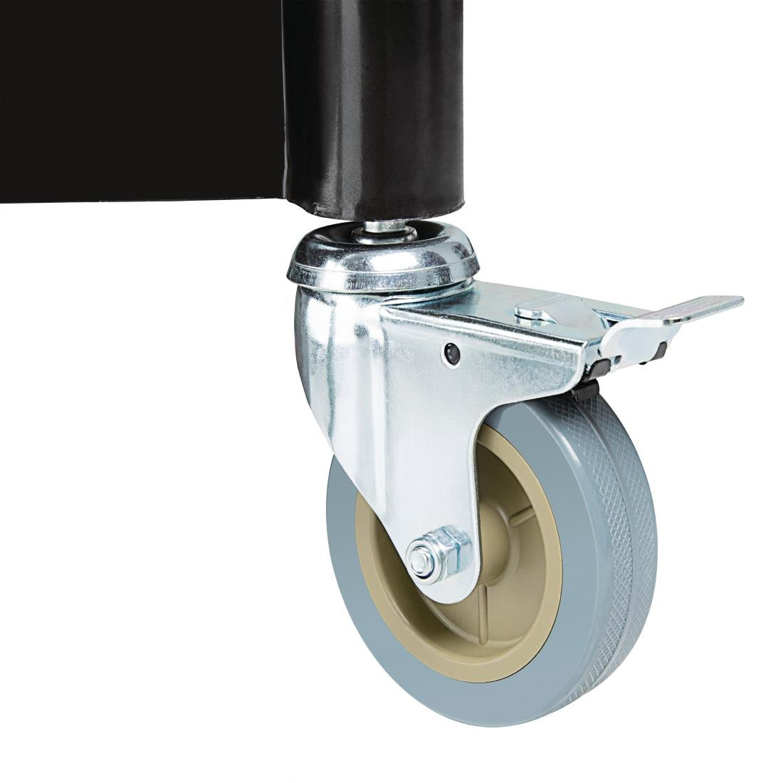 Side wheel of Vogue Polypropylene Mobile Trolley Large.