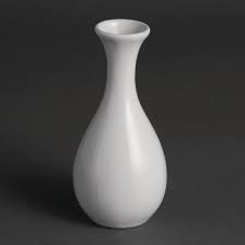 Olympia Whiteware Bud Vases 125mm 12 Pack W437