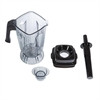 Full shot of the parts of Buffalo Blender Replacement Jug.