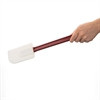 A hand holding Vogue High Heat Spatular 4 inch.