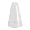 Full shot of Savoy Piping Tube Polycarbonate Star No 8 1/2 inch.