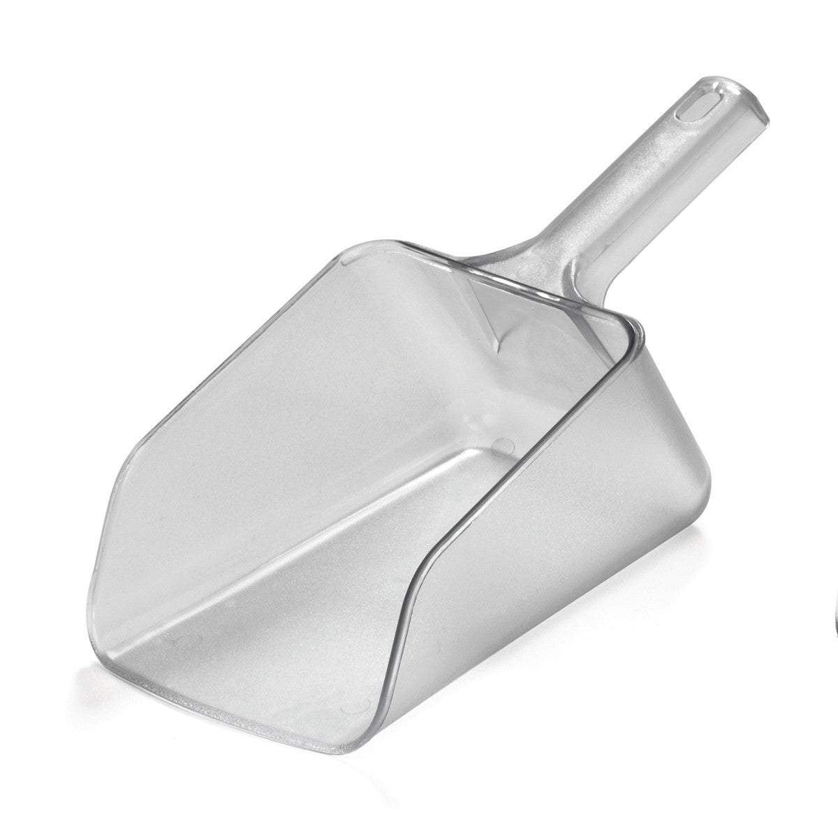 Side shot of Polycarbonate Ice Scoop.