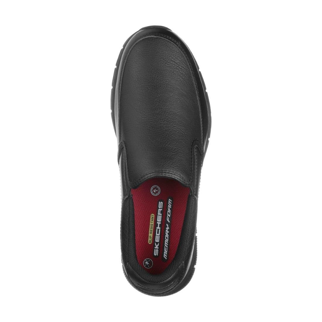 Top of Skechers Slip on Slip Resistant Shoe Size 42