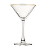 Utopia Enoteca Martini Gold Rim 7.5oz/22cl 6 Pack