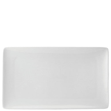 6 Pack Utopia Pure White Rectangular Plate 210 x 350mm