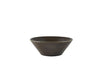 Terra Porcelain Black Conical Bowl 16cm 6 Pack