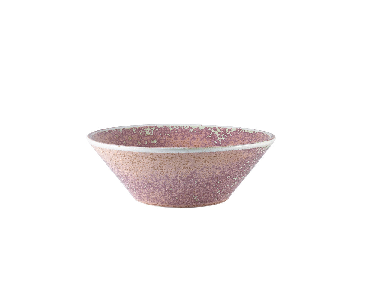 Terra Porcelain Rose Conical Bowl 19.5cm 6 Pack