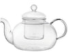 Utopia Long Island Glass Teapot 1Ltr (Pack of 6) CN987