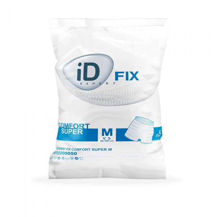 Packaging of iD Comfort Knickers Super Medium
