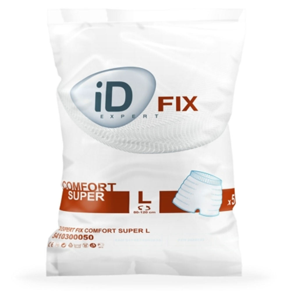 Packaging of iD Comfort Knickers Super Large