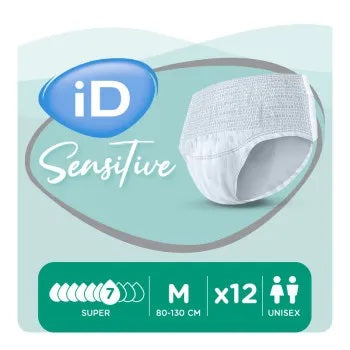 ID Expert IDS62232112 Pants Sensitive Medium Super 12 Pack