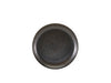 Terra Porcelain Black Coupe Plate 24cm 6 Pack