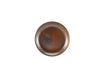 Terra Porcelain Rustic Copper Coupe Plate 19cm 6 Pack