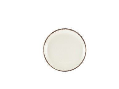 Terra Stoneware Sereno Grey Coupe Plate 19cm 6 Pack