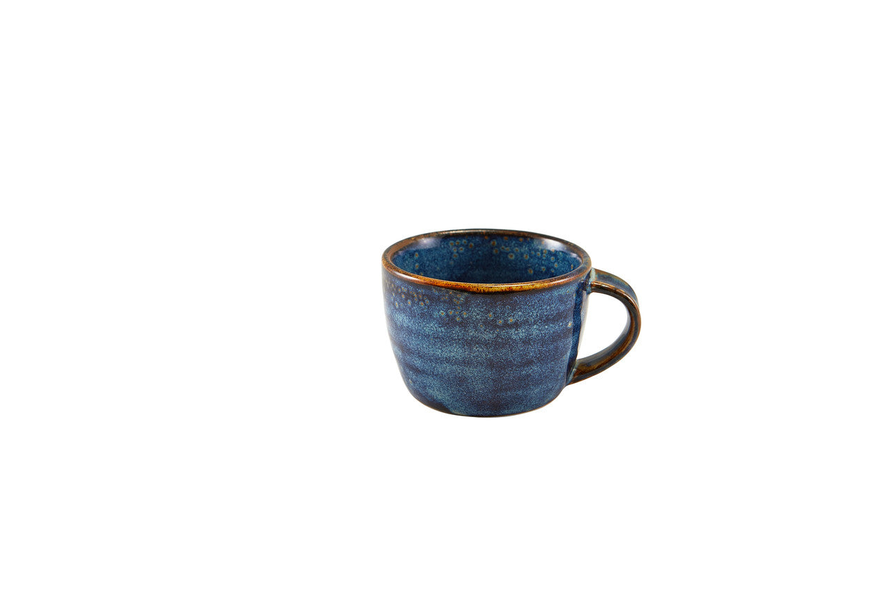 Terra Porcelain Aqua Blue Coffee Cup 22cl/7.75oz 6 Pack Group Image