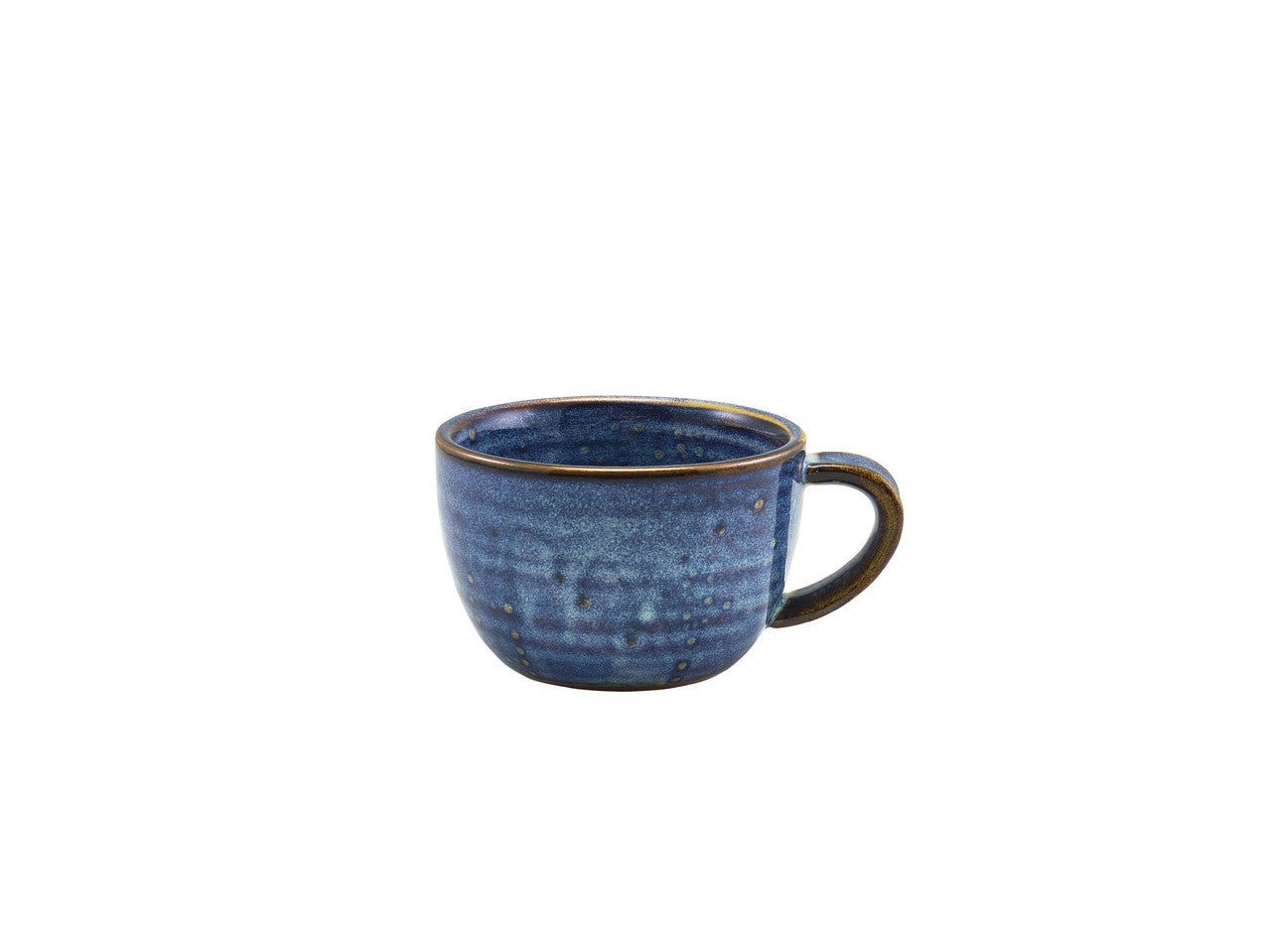 Terra Porcelain Aqua Blue Coffee Cup 28.5cl/10oz 6 Pack Group Image