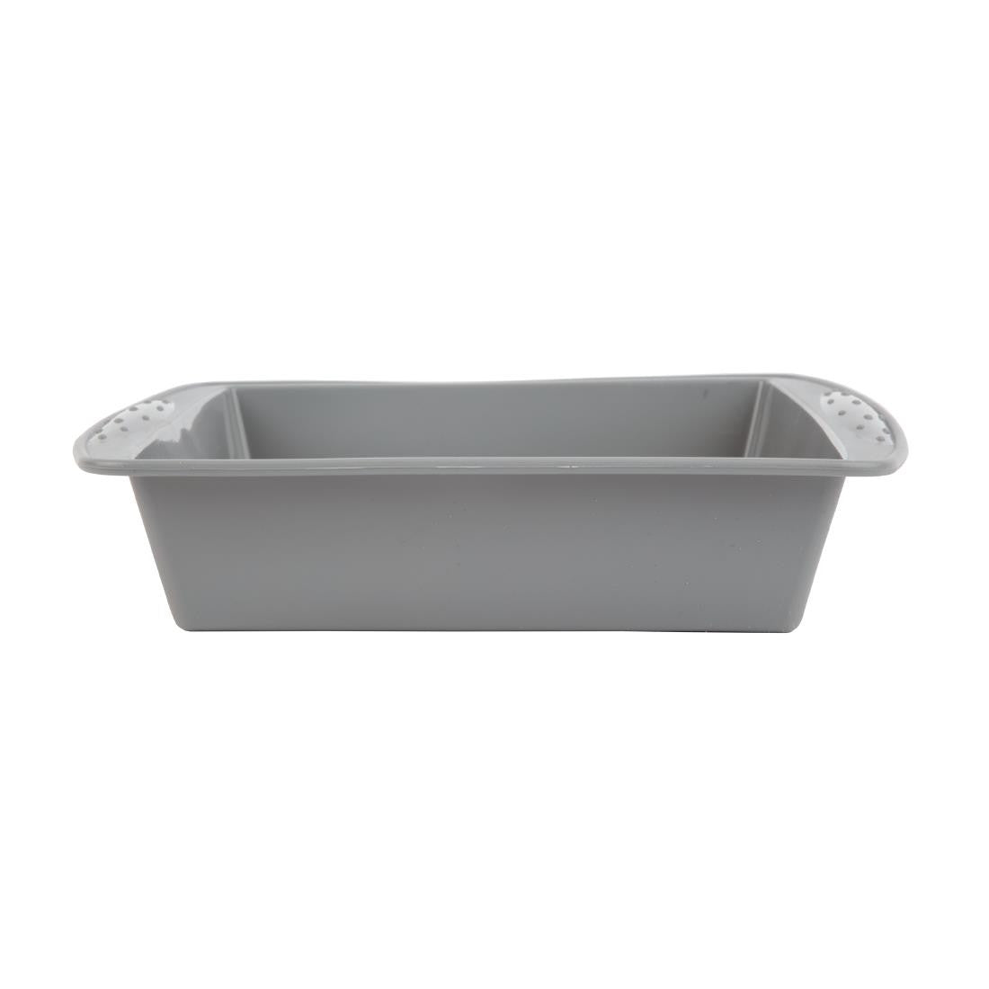 Side view of Vogue Silicone Square Baking Pan 245mm.