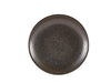 Terra Porcelain Black Deep Coupe Plate 25cm 6 Pack
