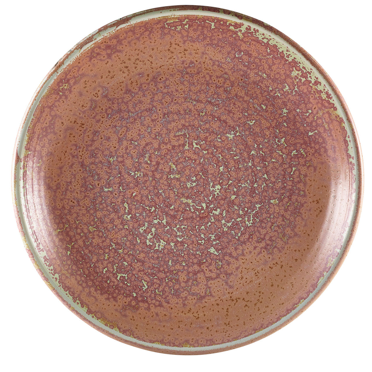 Terra Porcelain Rose Deep Coupe Plate 25cm 6 Pack Group Image