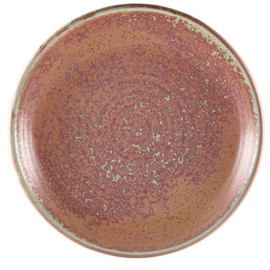 Terra Porcelain Rose Deep Coupe Plate 25cm 6 Pack