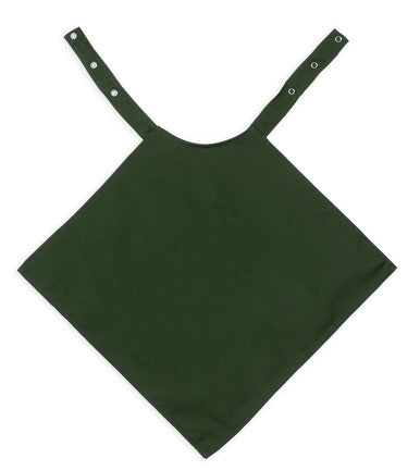 Green Napkin Style Adult Bib 45 x 45cm