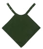 Green Napkin Style Adult Bib 45 x 45cm