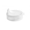 Polycarbonate 2 Handled Beaker Lid Wide Spout