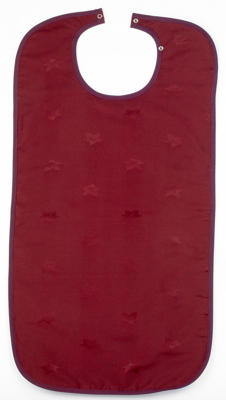 Maroon Adult Bib