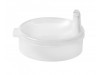 Polycarbonate 2 Handled Beaker Lid Narrow Spout