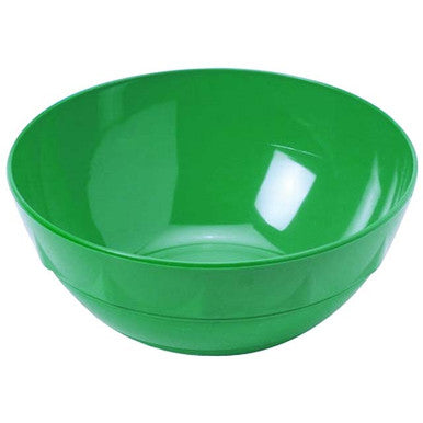12cm Polycarbonate Round Bowl Green