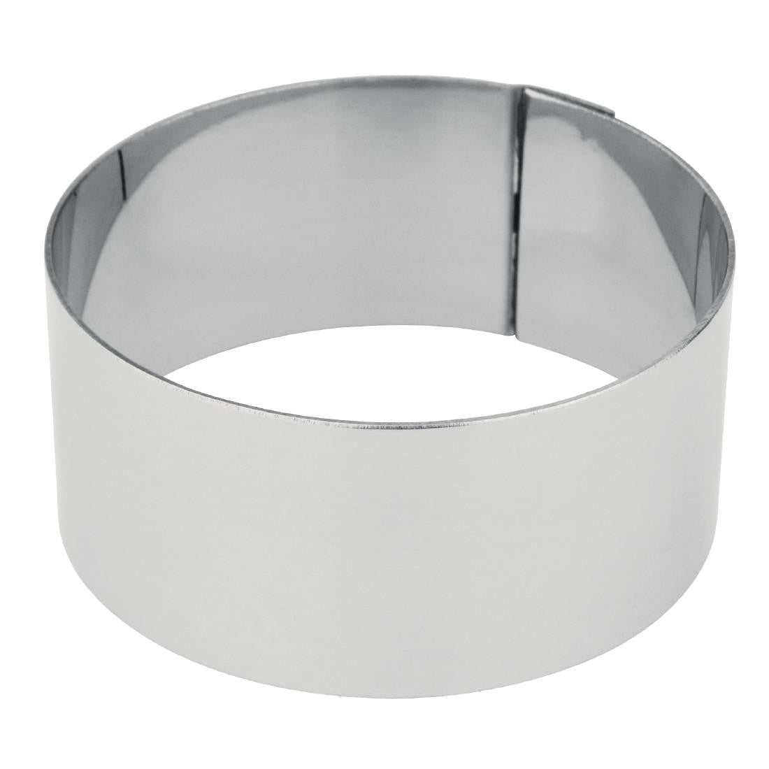 Full shot of Round Mini Gateaux Mould 62 x 30mm.