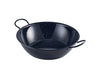 Black Enamel Dish 30cm 6 Pack