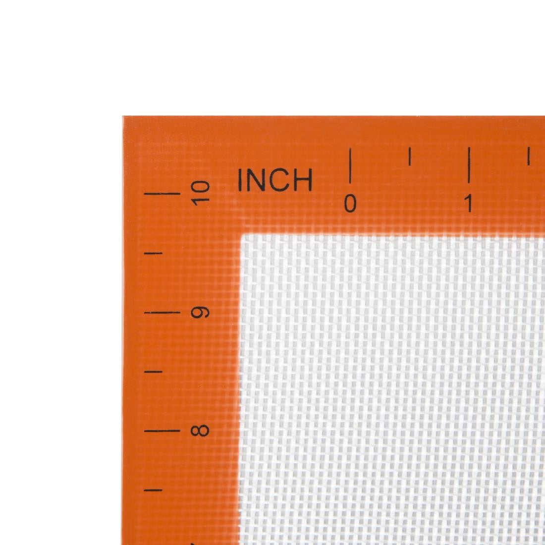 Upper left corner of Vogue Non-Stick Silicone Baking Mat 520 x 315mm.