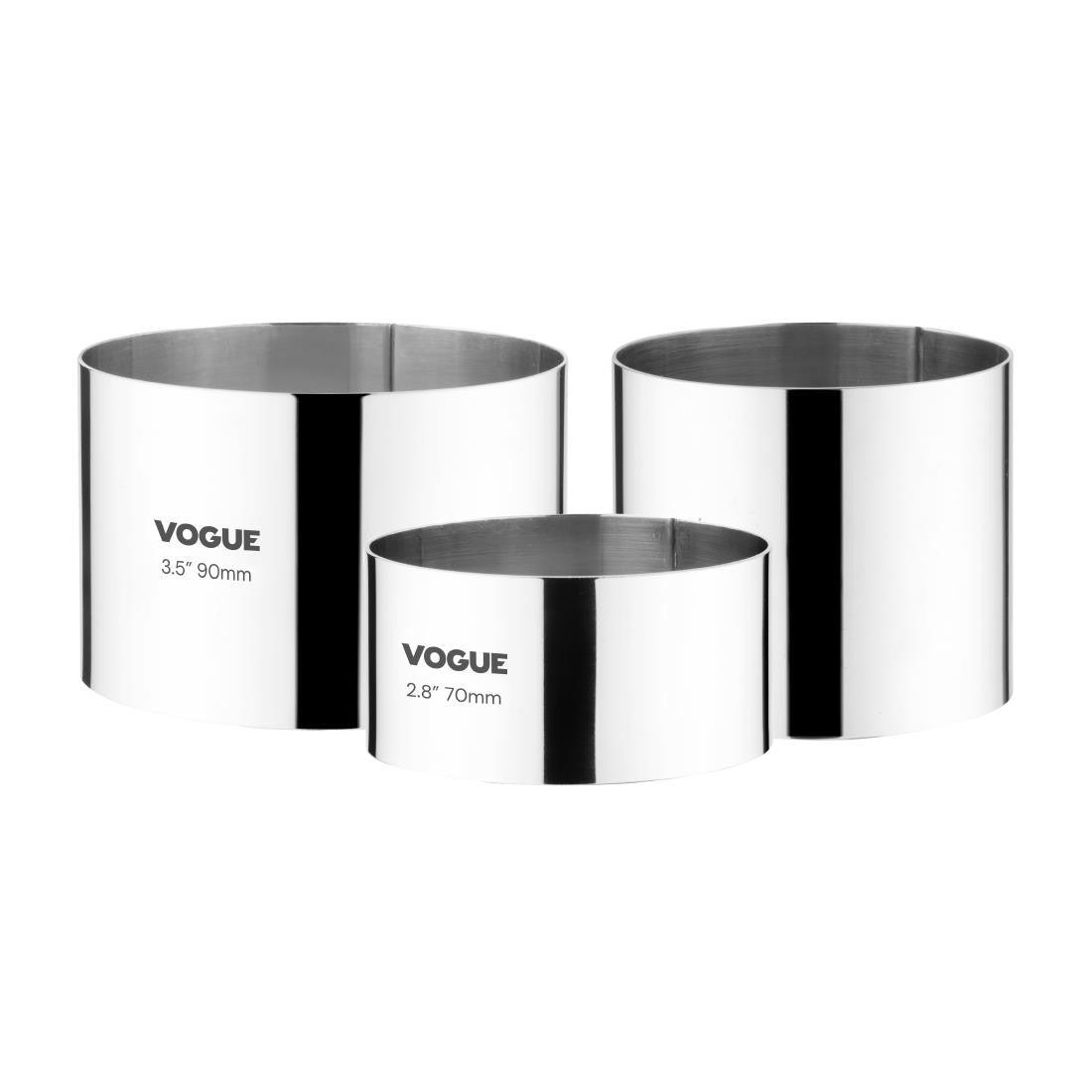 Vogue Mousse Ring in different sizes.